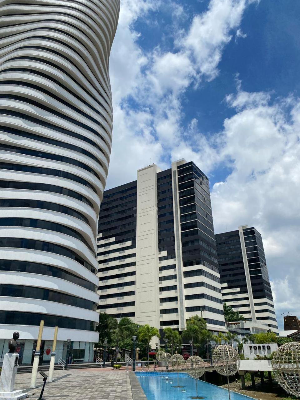 Puerto Santa Ana, Torres Bellini, 2 Dormitorios, Parqueo Guayaquil Dış mekan fotoğraf