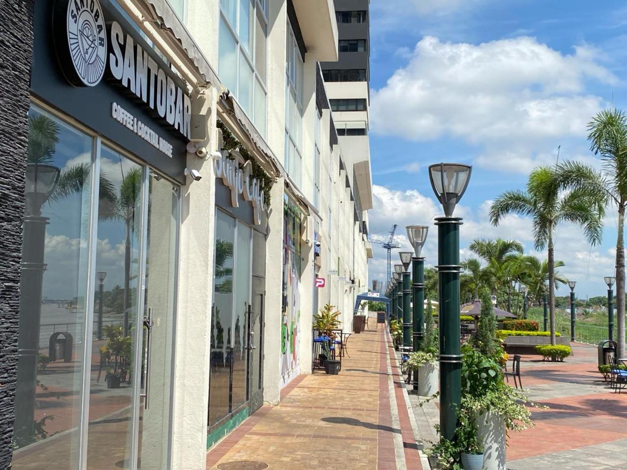 Puerto Santa Ana, Torres Bellini, 2 Dormitorios, Parqueo Guayaquil Dış mekan fotoğraf